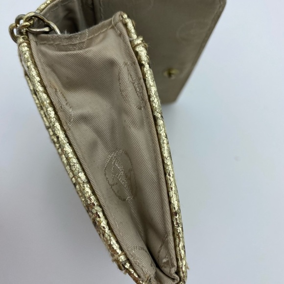 Adrienne Vittadini Gold Wallet / Coin Purse - Picture 8 of 9